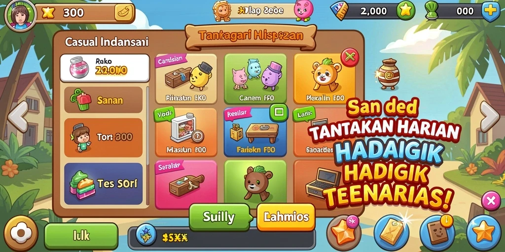 Tampilan antarmuka yang menarik dan mudah dinavigasi.