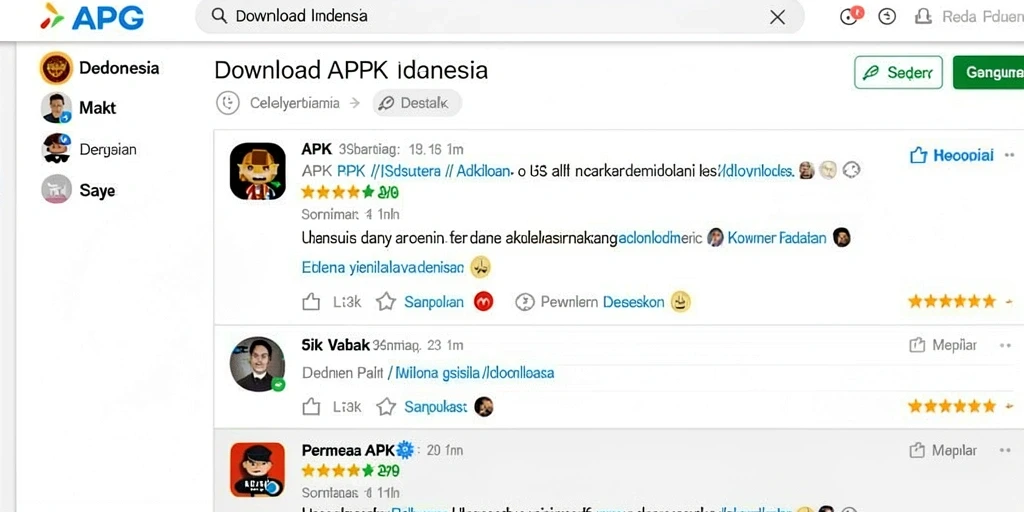 Tampilan karakter utama yang menawan.