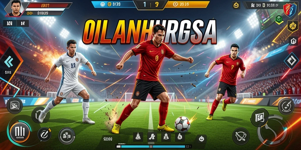 Gambar menampilkan karakter utama F200M dalam aksi.