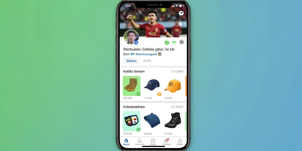 Tangkapan layar menampilkan grafis warna-warni dalam permainan.