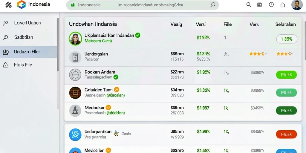 Tampilan antarmuka yang intuitif dan menarik.