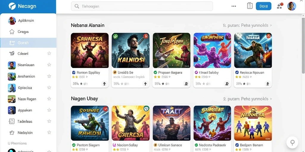Screenshot aplikasi IDNSCORE menunjukkan tampilan antarmuka yang intuitif.