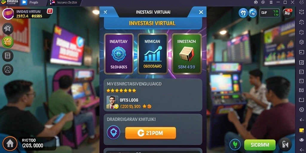 Tangkapan layar menampilkan gameplay yang intens.