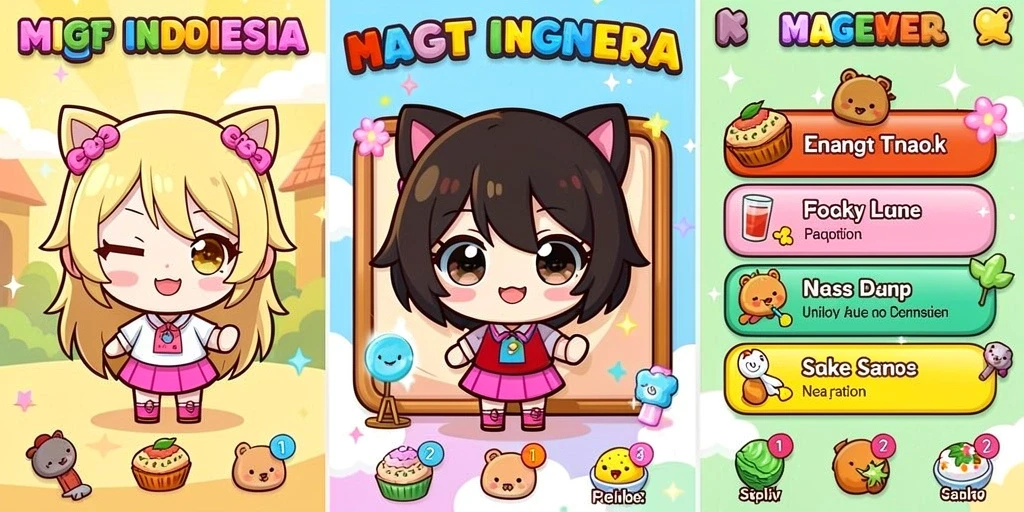Tampilan awal LGOACE yang menarik dan penuh warna.