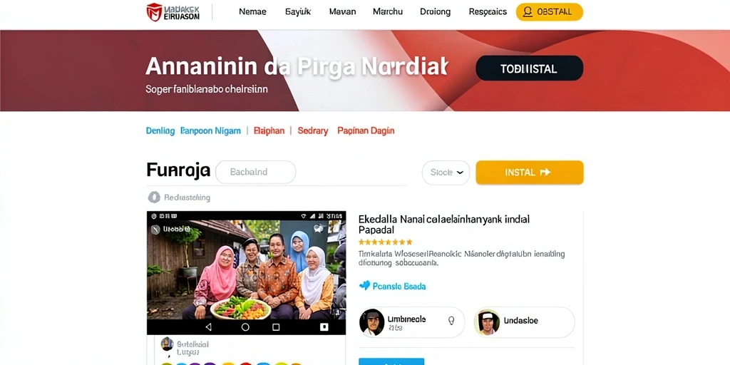 Tampilan antarmuka pengguna yang menarik dan mudah dinavigasi.