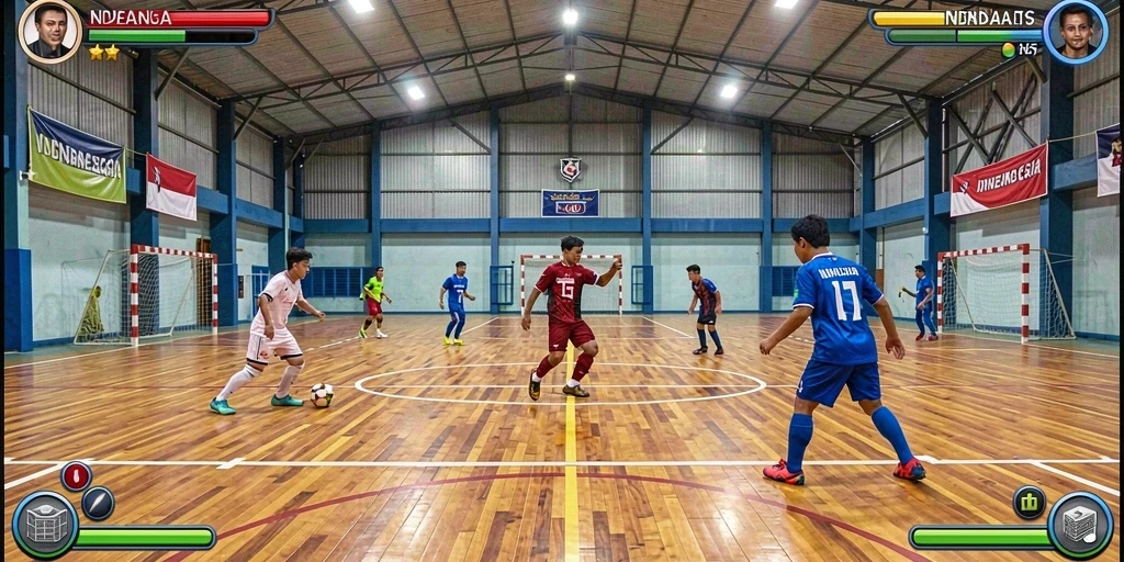 Tampilan antarmuka aplikasi yang menarik.