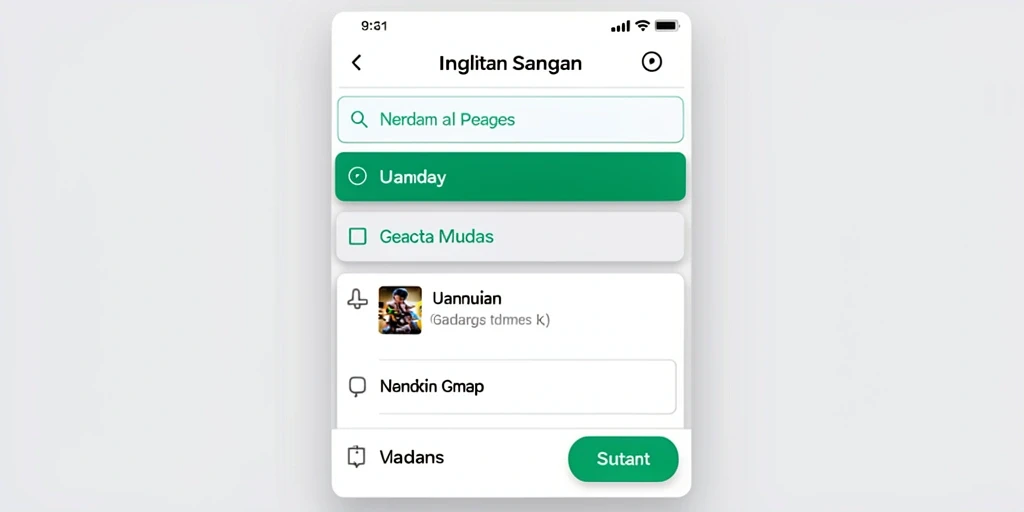 Tampilan antarmuka OMPONG188 yang modern dan menarik.