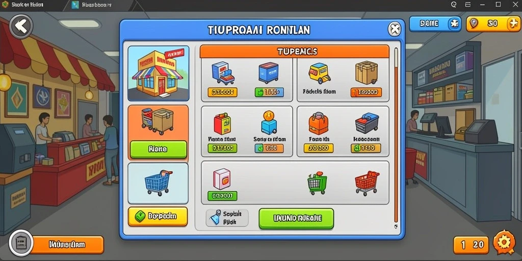Tampilan antarmuka yang intuitif dan menarik.