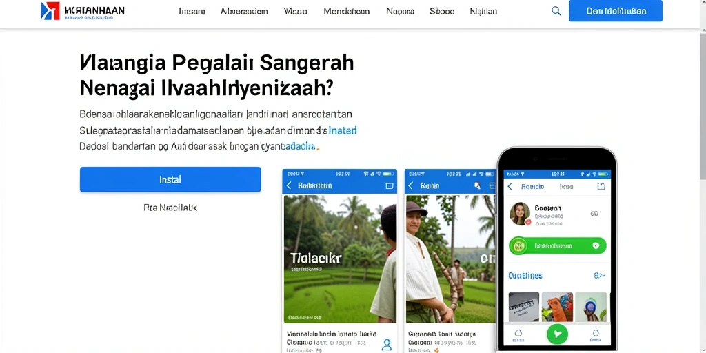 Tampilan awal yang menarik dan penuh warna.