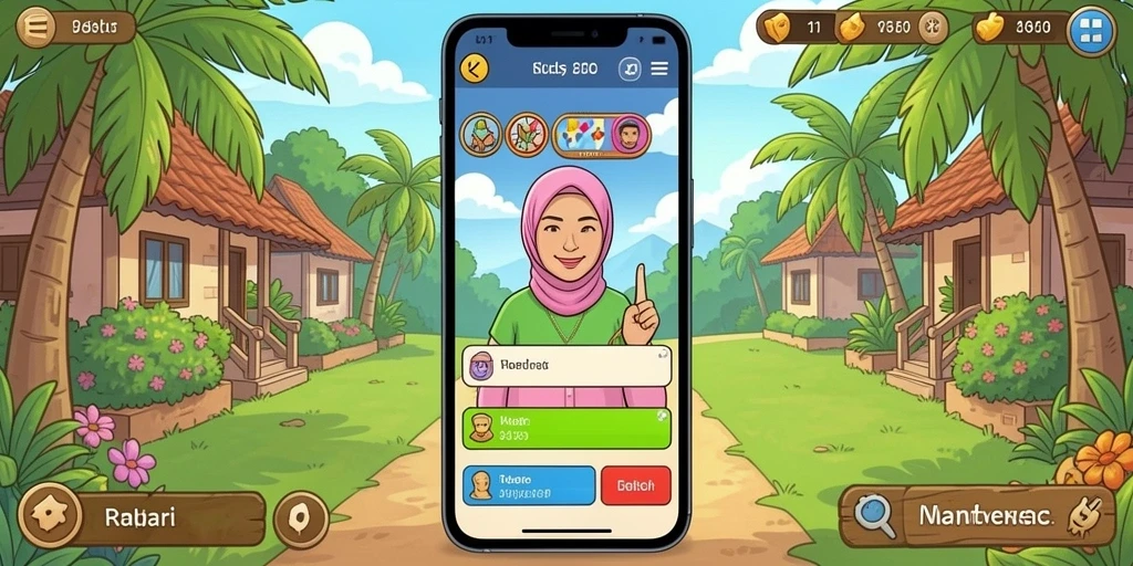 Screenshot dari misi mendebarkan dalam S9S9.
