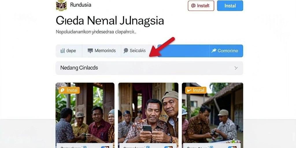 Tampilan antarmuka yang jelas dan menarik.