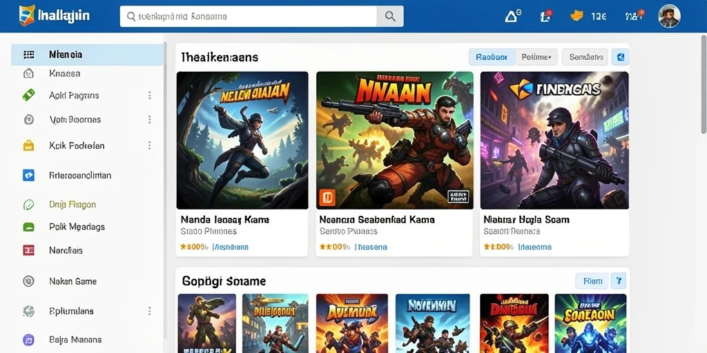 Gambar menunjukkan karakter utama dalam aksi pertarungan.